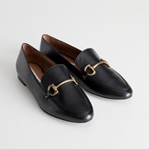 &Other Stories Equestrian Buckle Loafers [7.5]